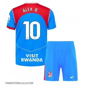 Atletico Madrid Alex Baena #10 Echipament de Fotbal Replică 2025-26 Copii Treilea (+ Șorturi)